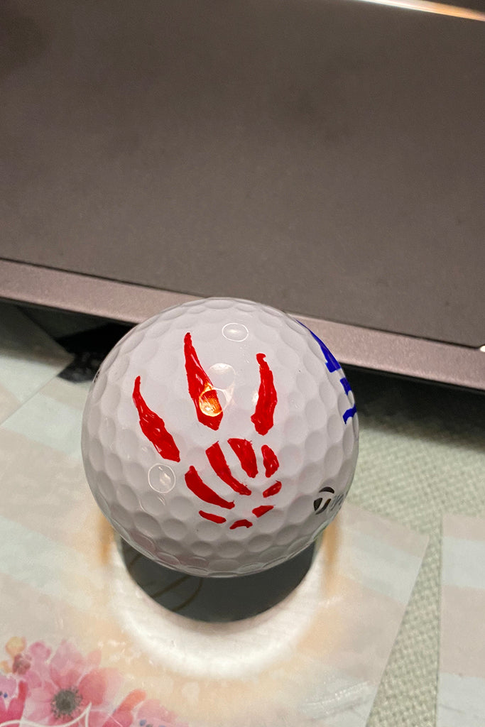 Raptor Claw Golf Ball Marking Stencil - 3D Printed