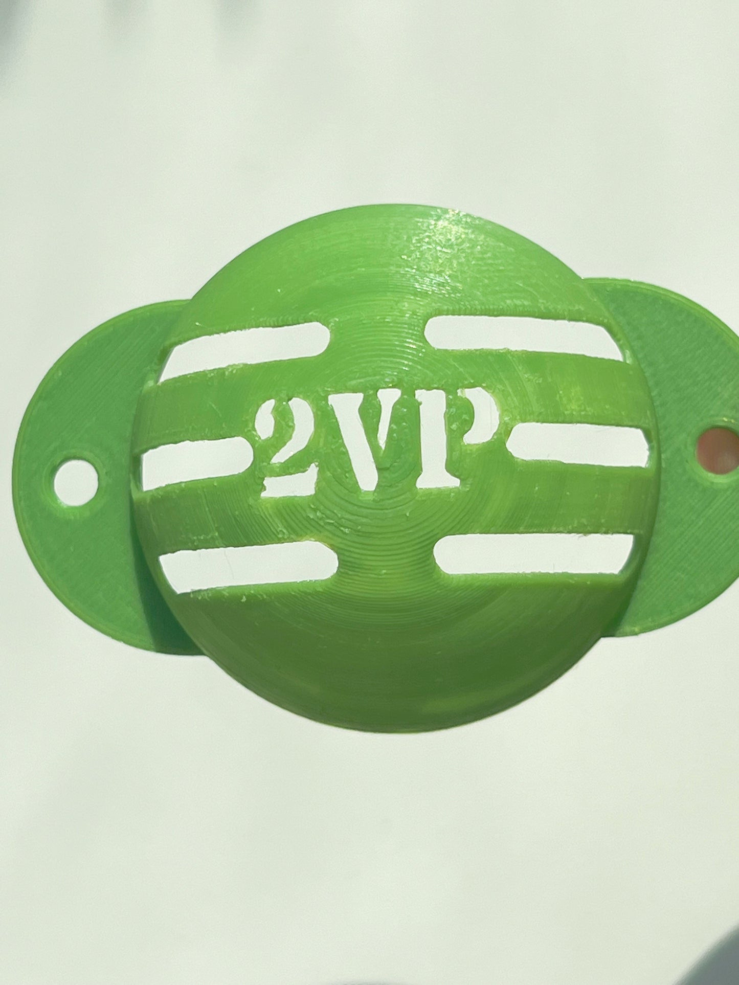 Personalized Golf Ball Marking Stencil with 3 Horizontal Alignment Lines - 3D Printed