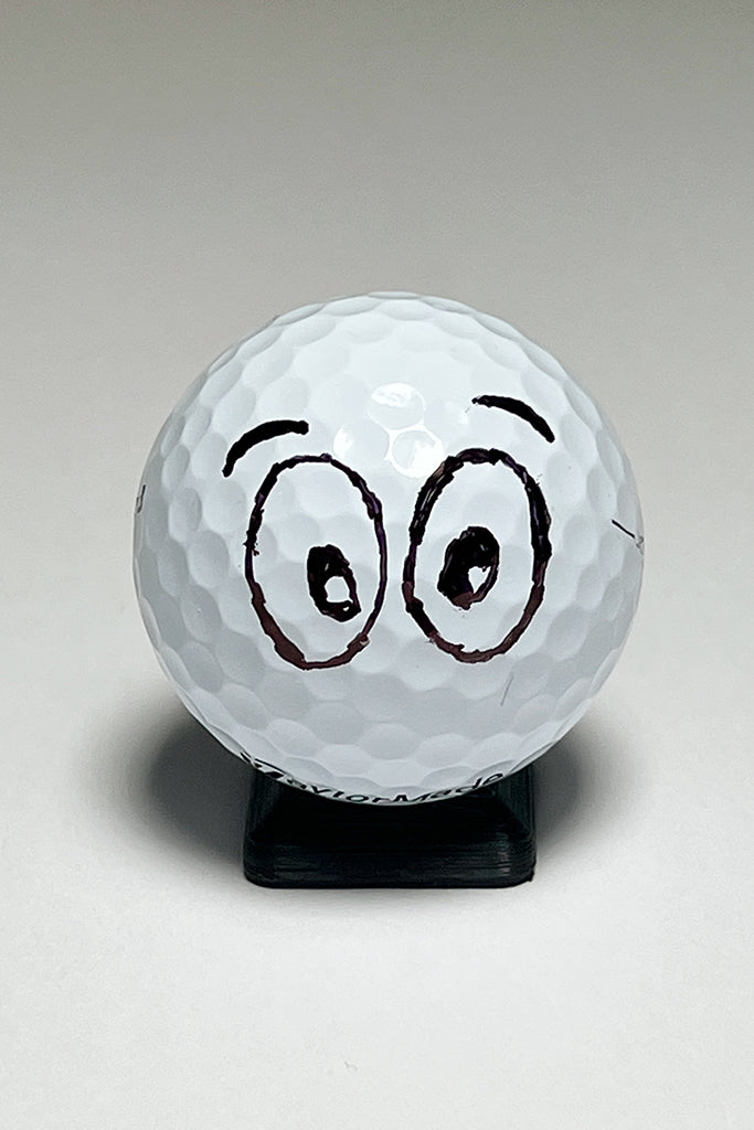 Googly Eyes Golf Ball Marking Stencil - 3D Printed