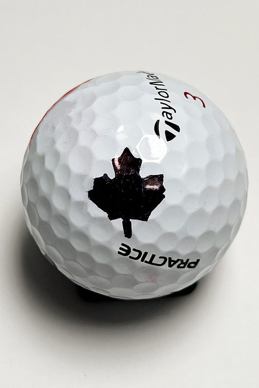 Maple Leaf  - Golf Ball Marking Stencil - 3D Printed