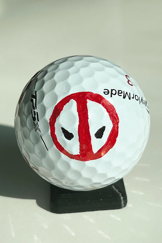 Dead Pool - Golf Ball Marking Stencil - 3D Printed