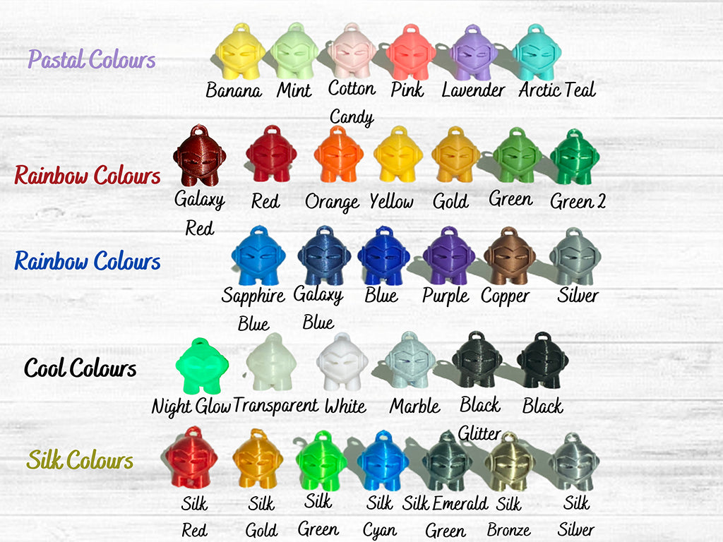 Color selection chart